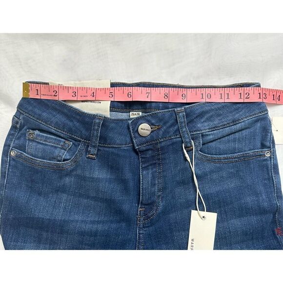 Warp+Weft Women’s JFK Skinny Blue Jeans Size 25 - Picture 11 of 11